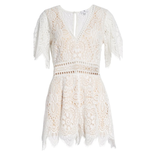 Socialite Pants - Socialite Lace Romper